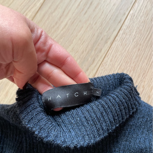 HATCH - Wool Maternity Dress - Picture 4 of 6